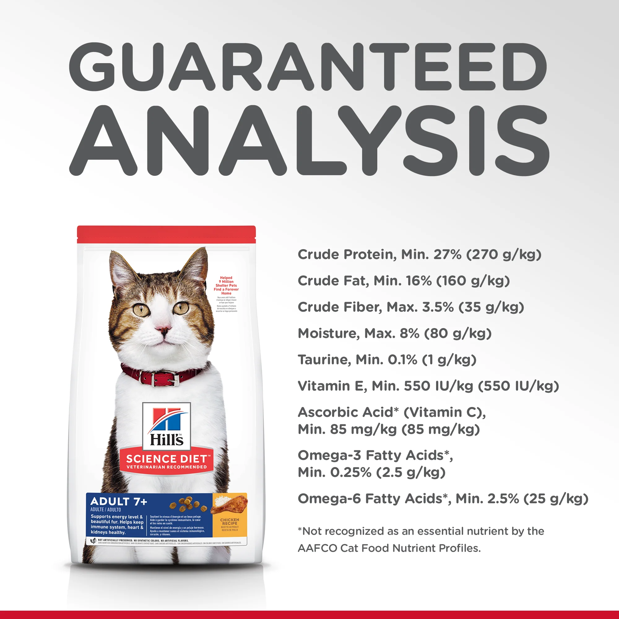 Hills Science Diet Adult Cat 7+ Dry Food - Image 4