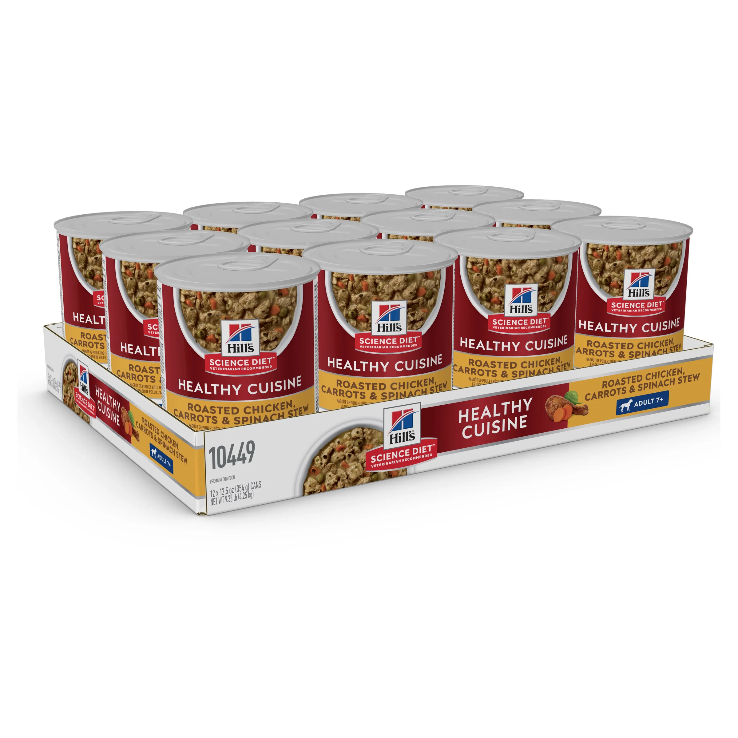 Hills Science Diet Adult 7+ Healthy Cuisine Chicken Stew Wet Dog Food - Image 3