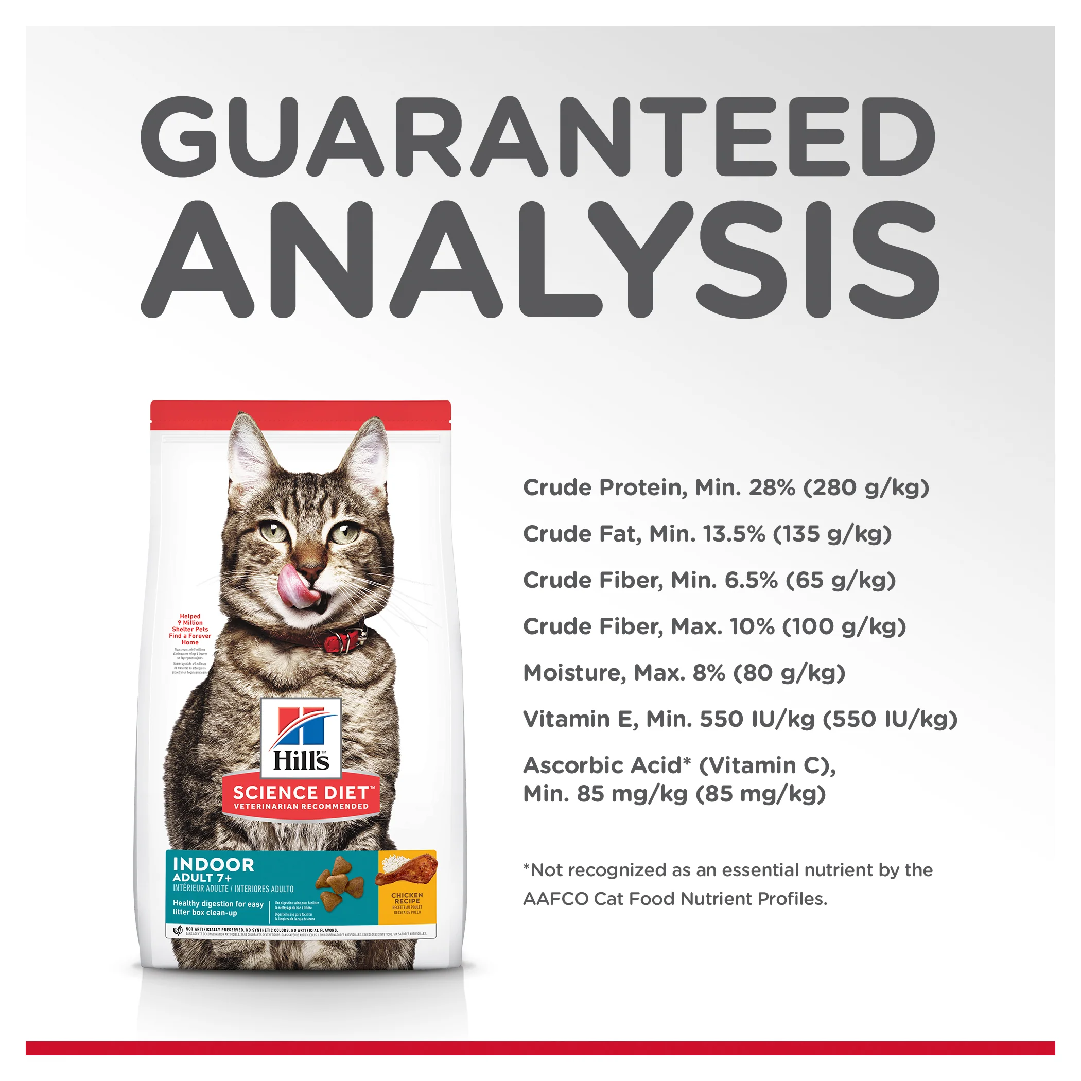 Hills Science Diet Adult Cat 7+ Indoor Dry Food - Image 4