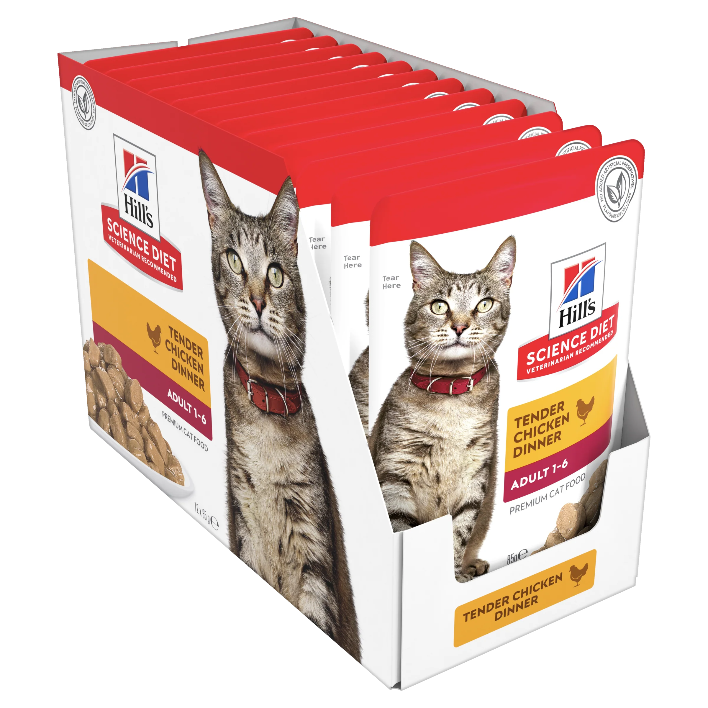 Hills Science Diet Adult Chicken Pouch Wet Cat Food - Image 5