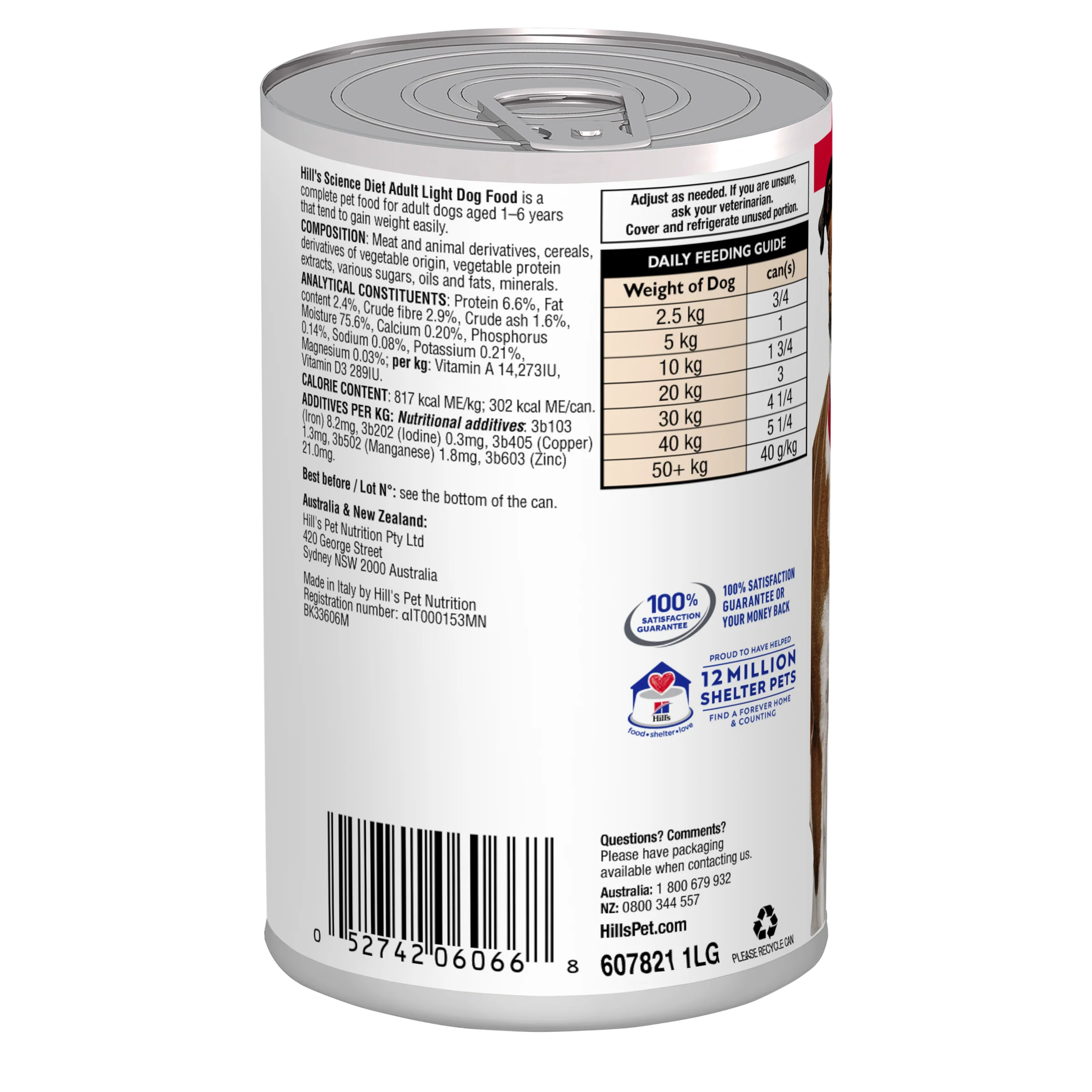 Hills Science Diet Adult Light Wet Dog Food - Image 2