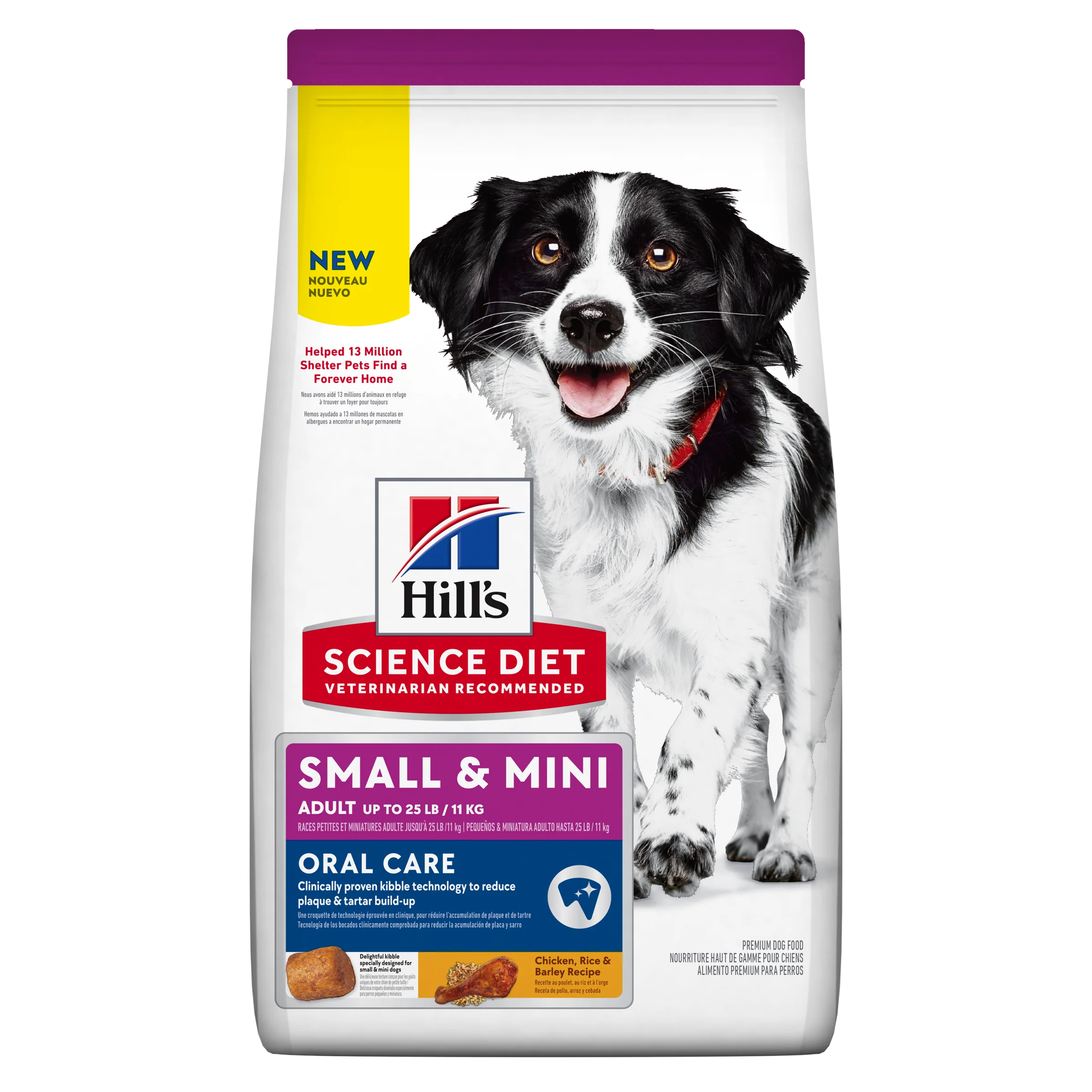 Hills Science Diet Adult Oral Care Small and Mini Dry Dog Food - Image 3