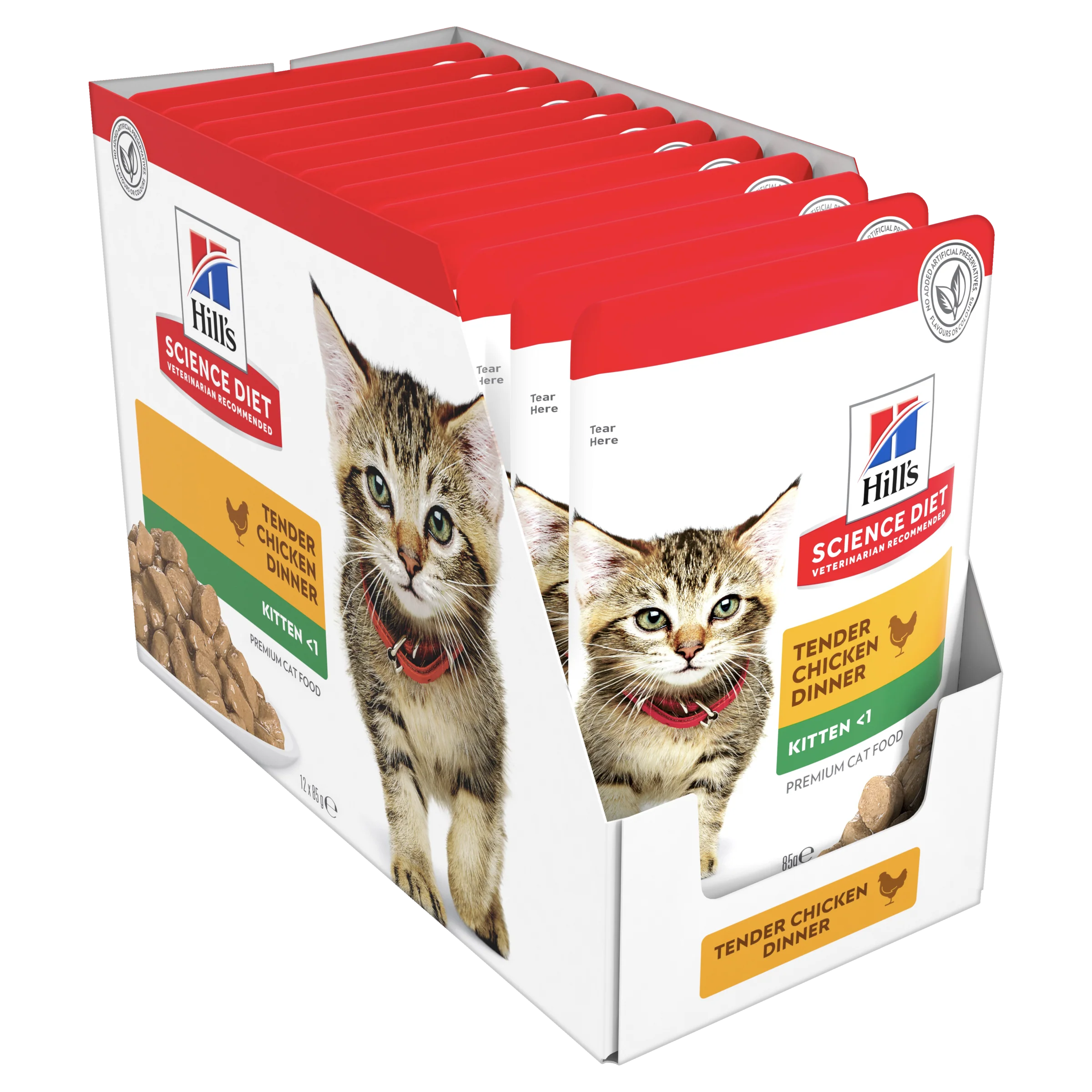 Hills Science Diet Kitten Chicken Pouch Wet Cat Food - Image 5