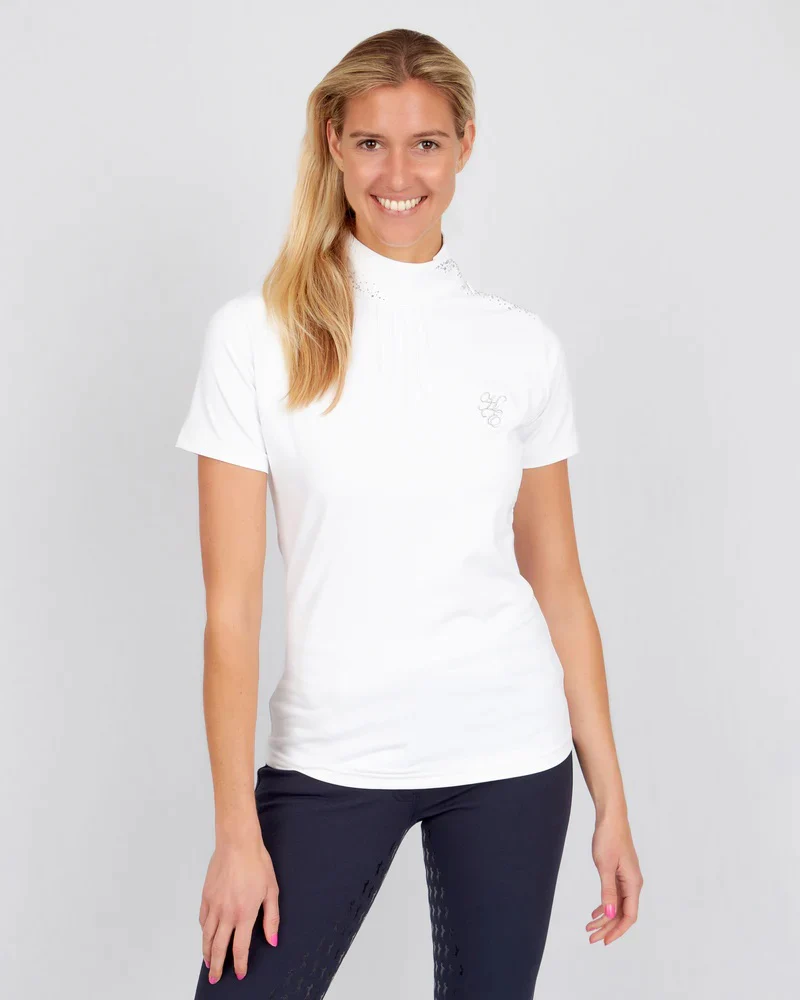 Huntington Olivia Show Shirt with Diamantes - Image 5