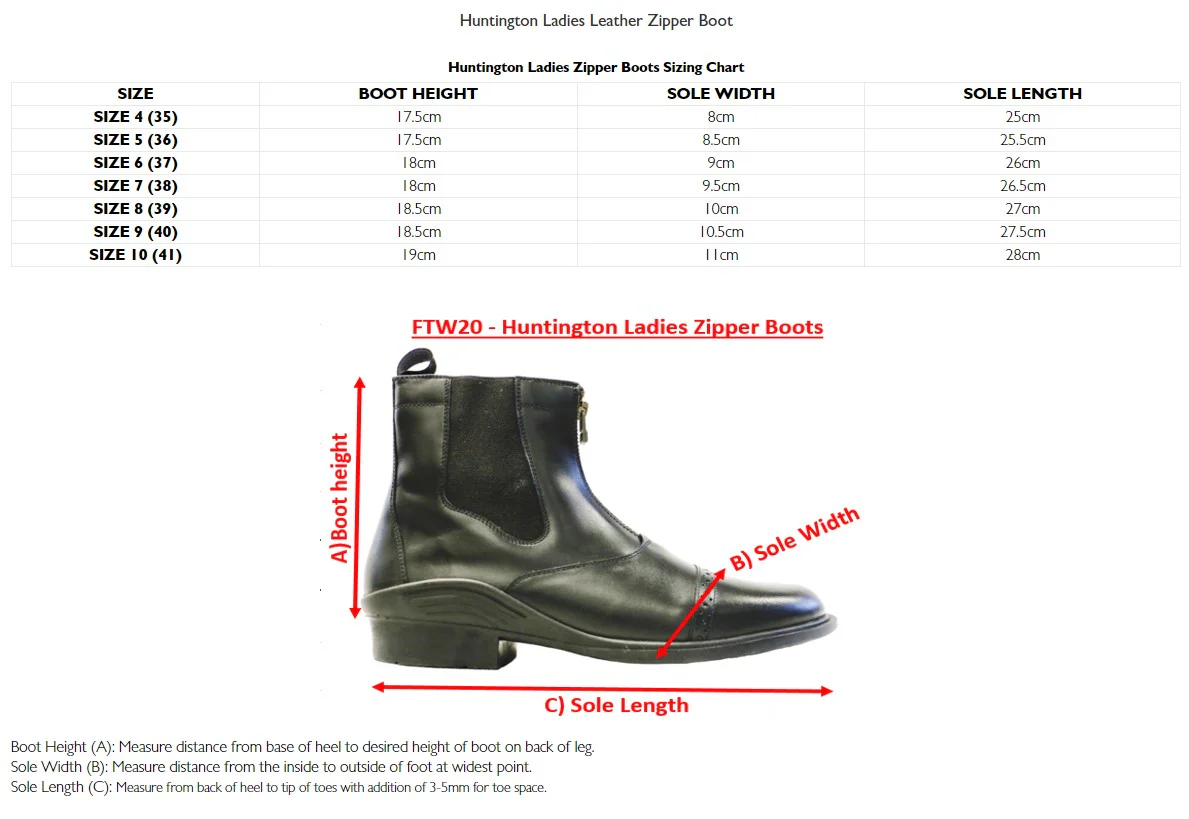 Huntington Zipper Boots - Image 5