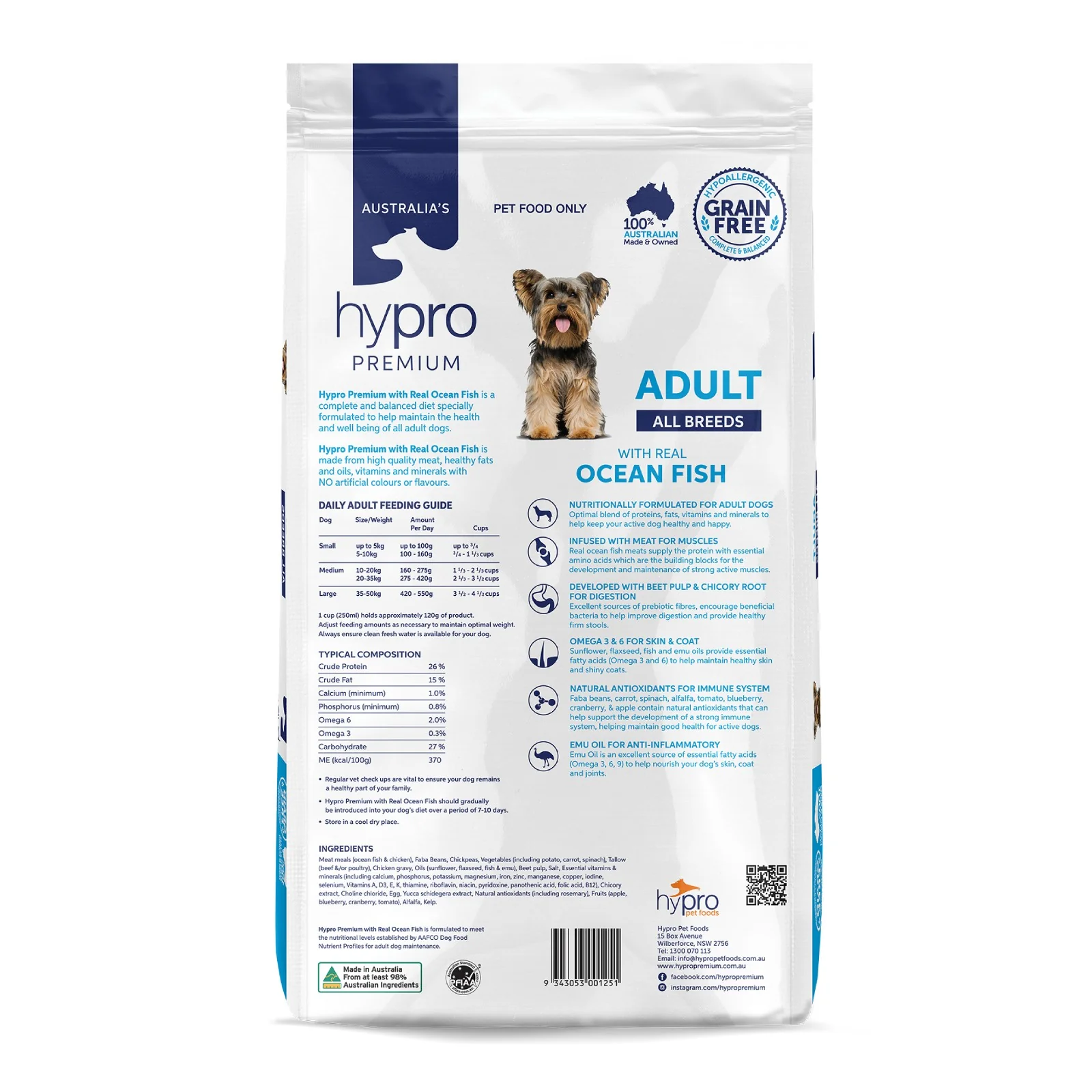 Hypro Grain Free Ocean Fish Dry Dog Food - Image 2