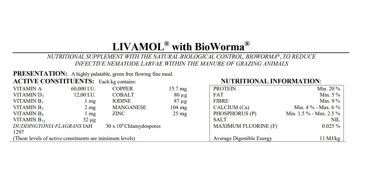IAH Livamol with BioWorma - Image 3