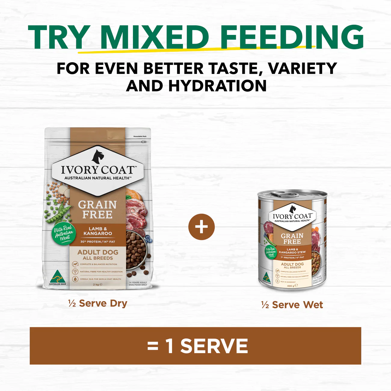Ivory Coat Grain Free Adult Lamb And Kangaroo Dry Dog Food - Image 10