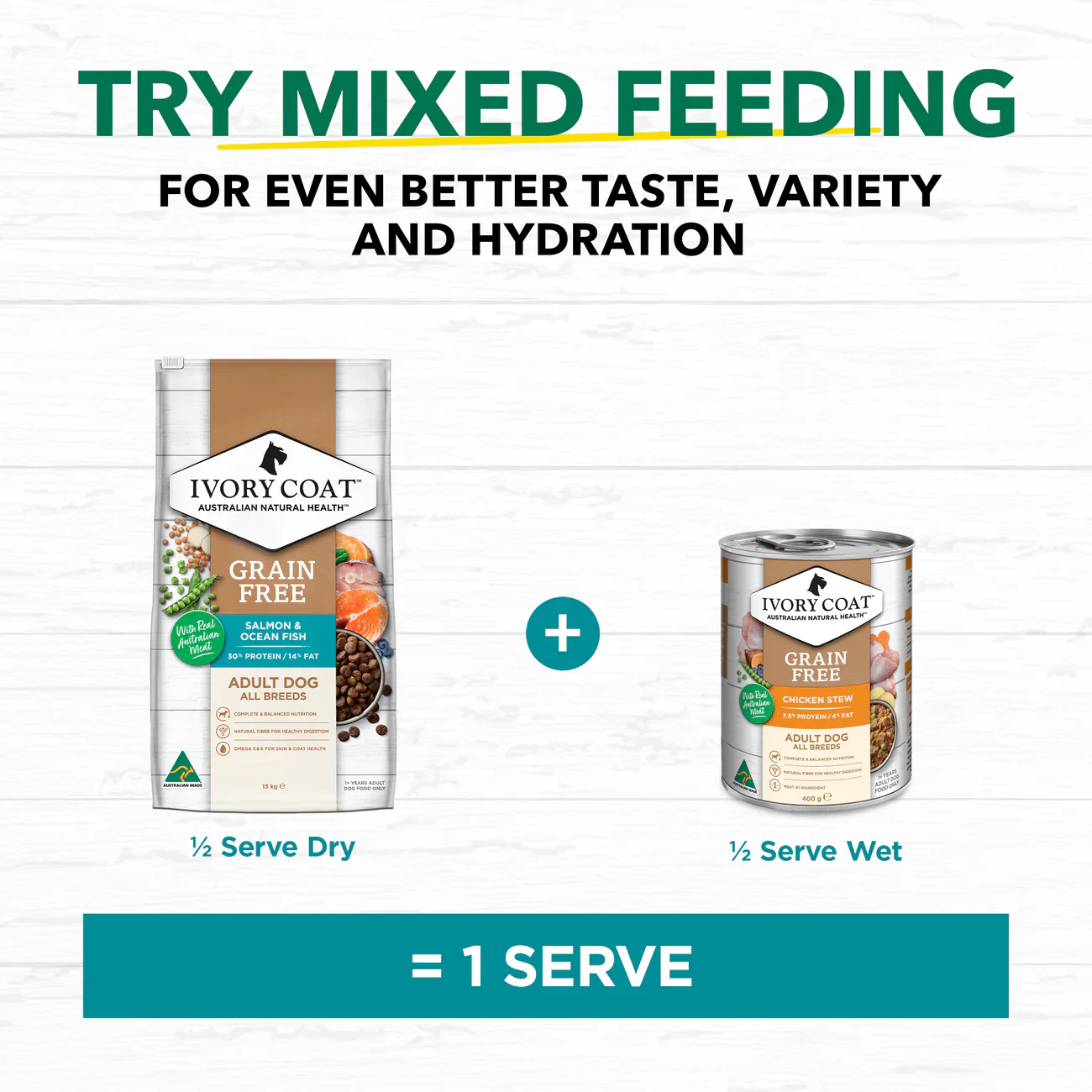 Ivory Coat Grain Free Adult Ocean Fish and Salmon Dry Dog Food - Image 11