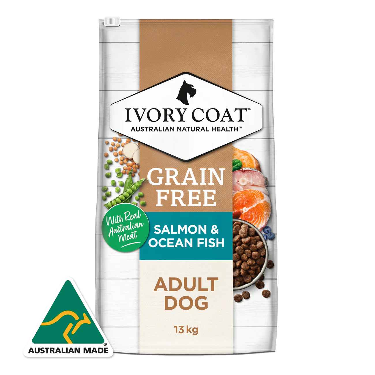 Ivory Coat Grain Free Adult Ocean Fish and Salmon Dry Dog Food - Image 12