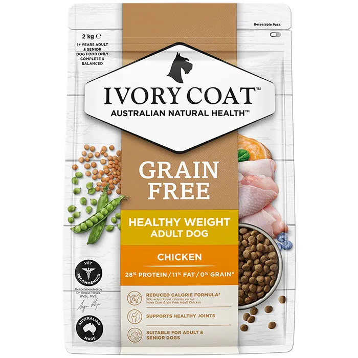 Ivory Coat Grain Free Healthy Weight Chicken Dry Dog Food - Image 3