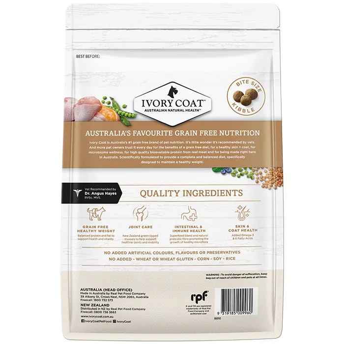 Ivory Coat Grain Free Healthy Weight Chicken Dry Dog Food - Image 4