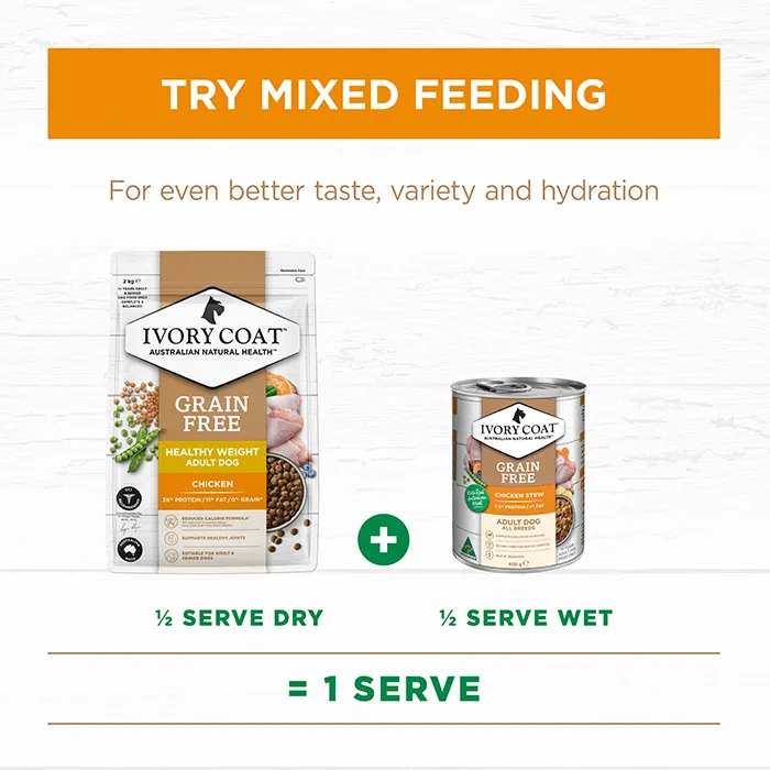Ivory Coat Grain Free Healthy Weight Chicken Dry Dog Food - Image 5