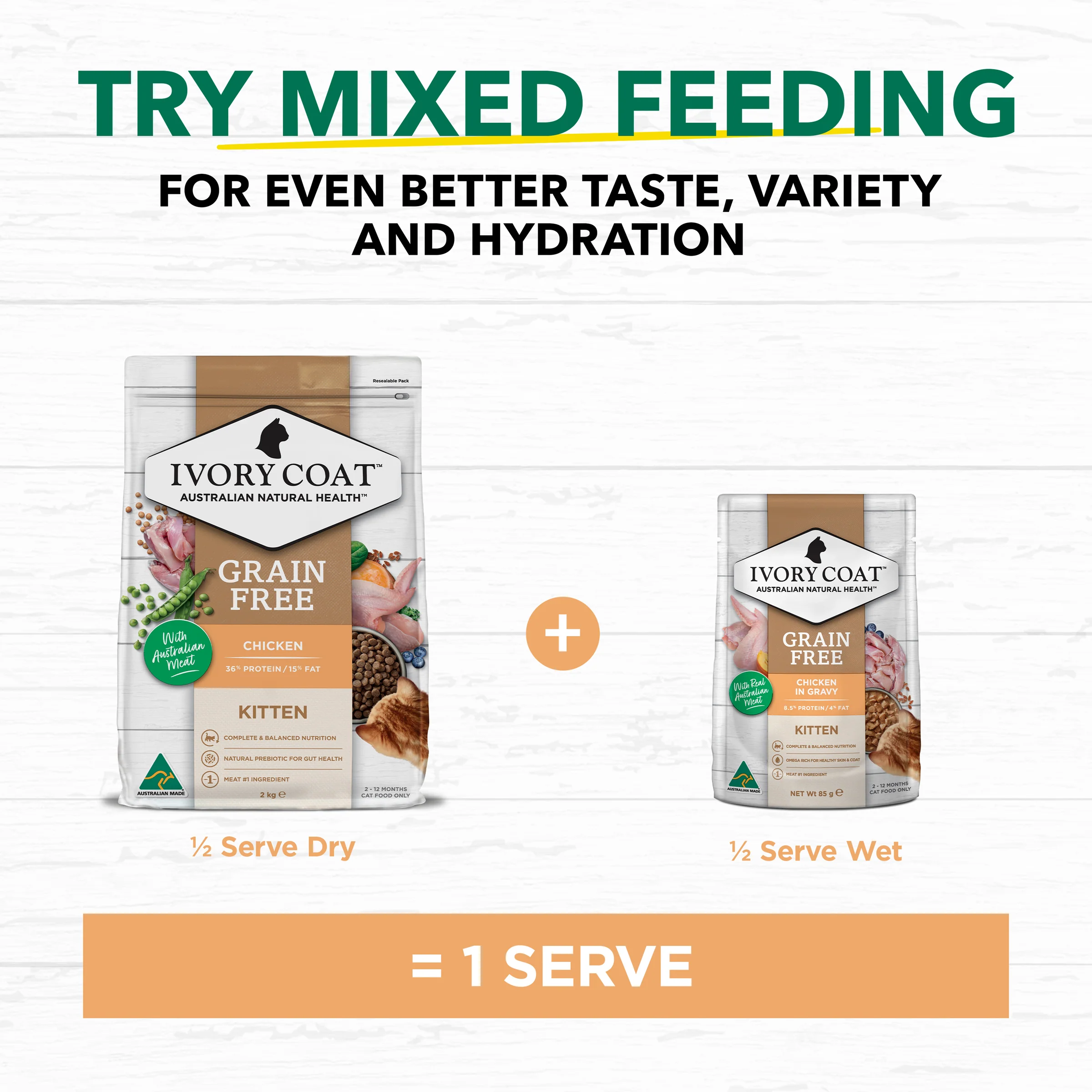 Ivory Coat Grain Free Kitten Chicken Dry Food - Image 9