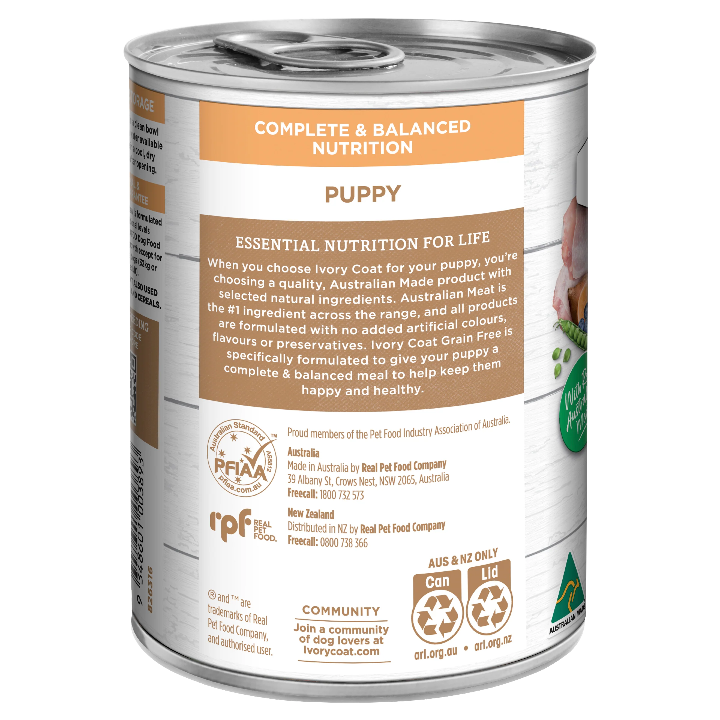 Ivory Coat Grain Free Puppy Chicken Stew Wet Dog Food - Image 2