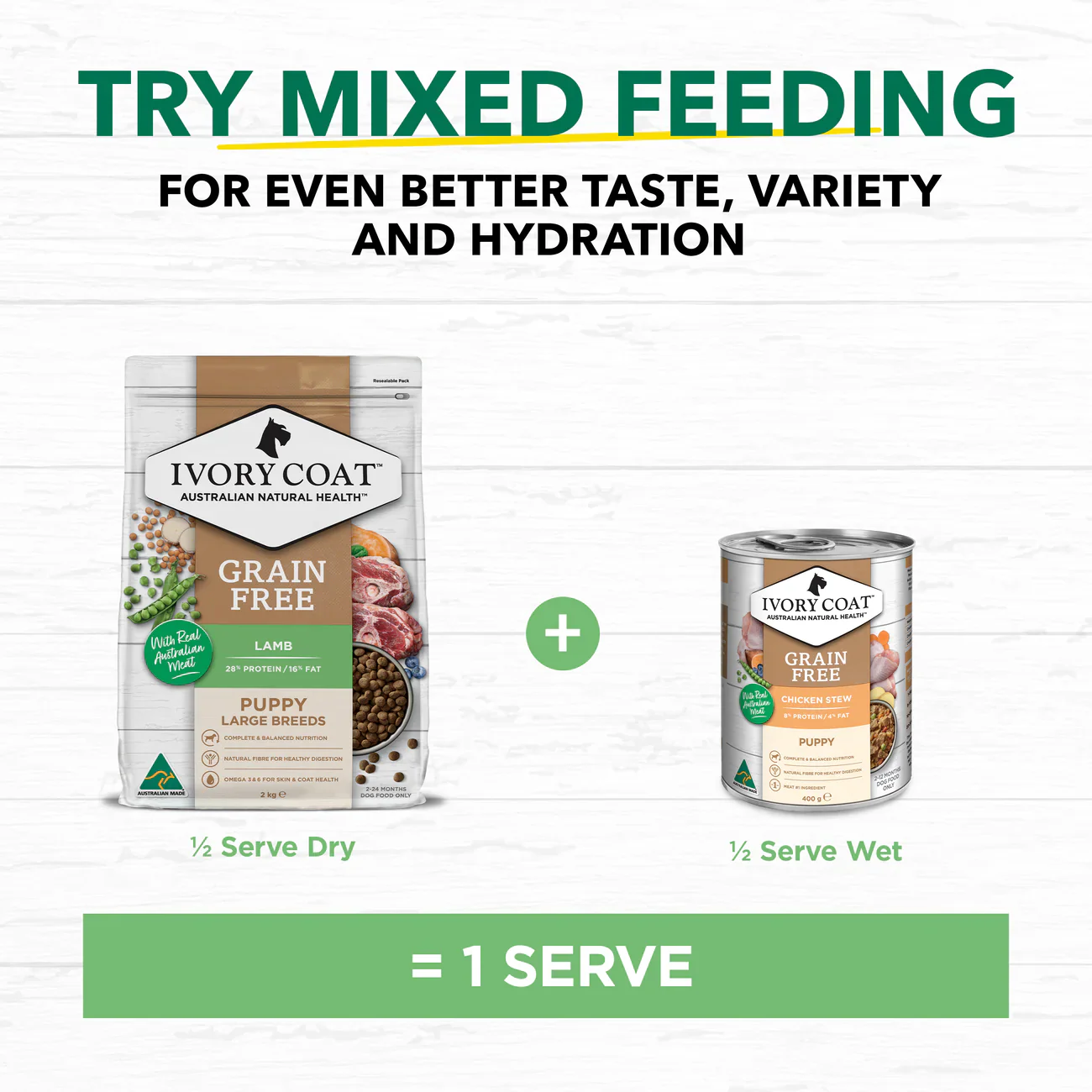Ivory Coat Grain Free Puppy Large Breed Lamb and Coconut Oil Dry Dog Food - Image 10