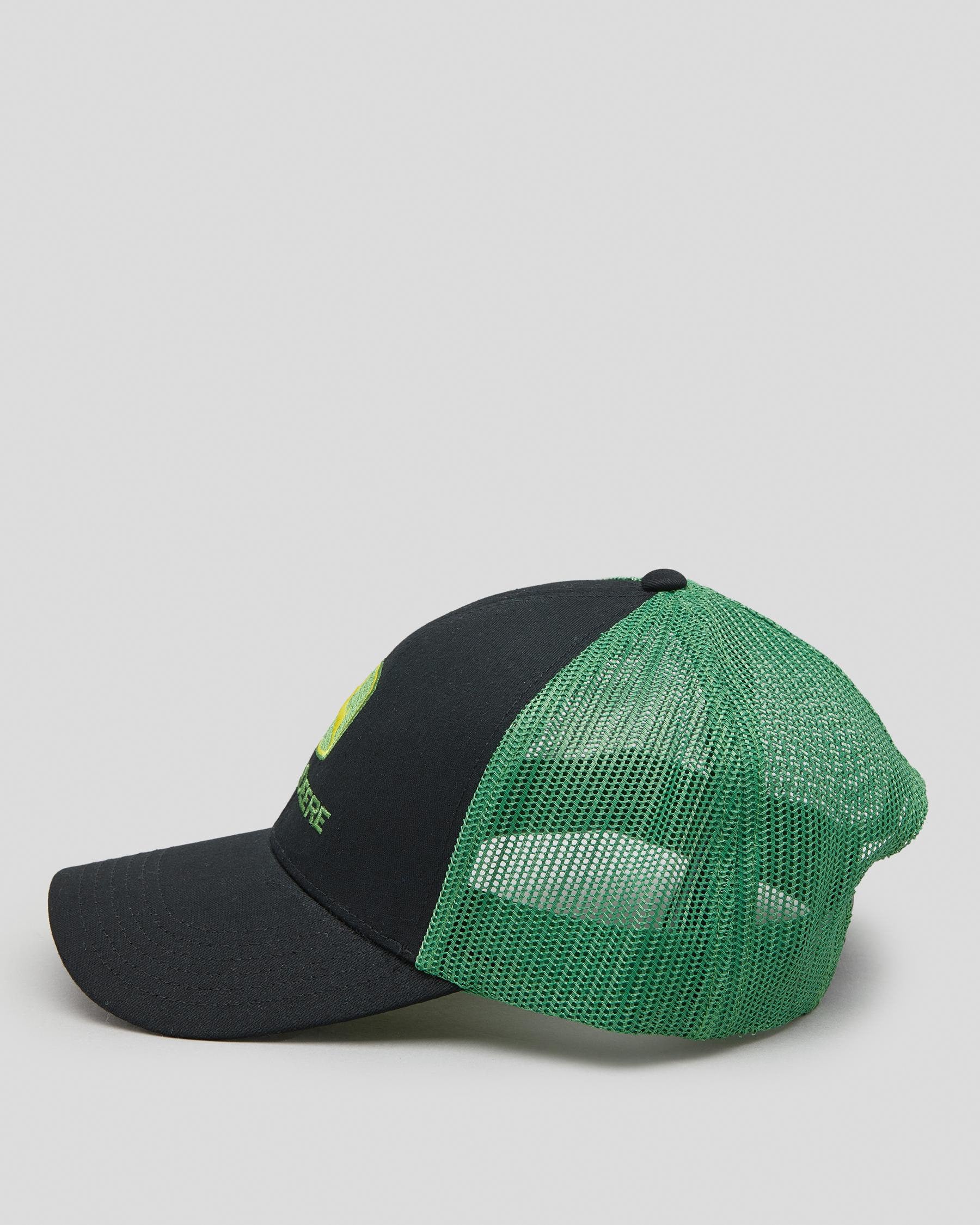 John Deere Logo Mesh Back Cap - Image 4