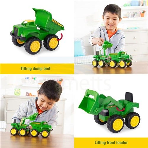 John Deere Sand Pit Vehicles 15Cm - Image 2