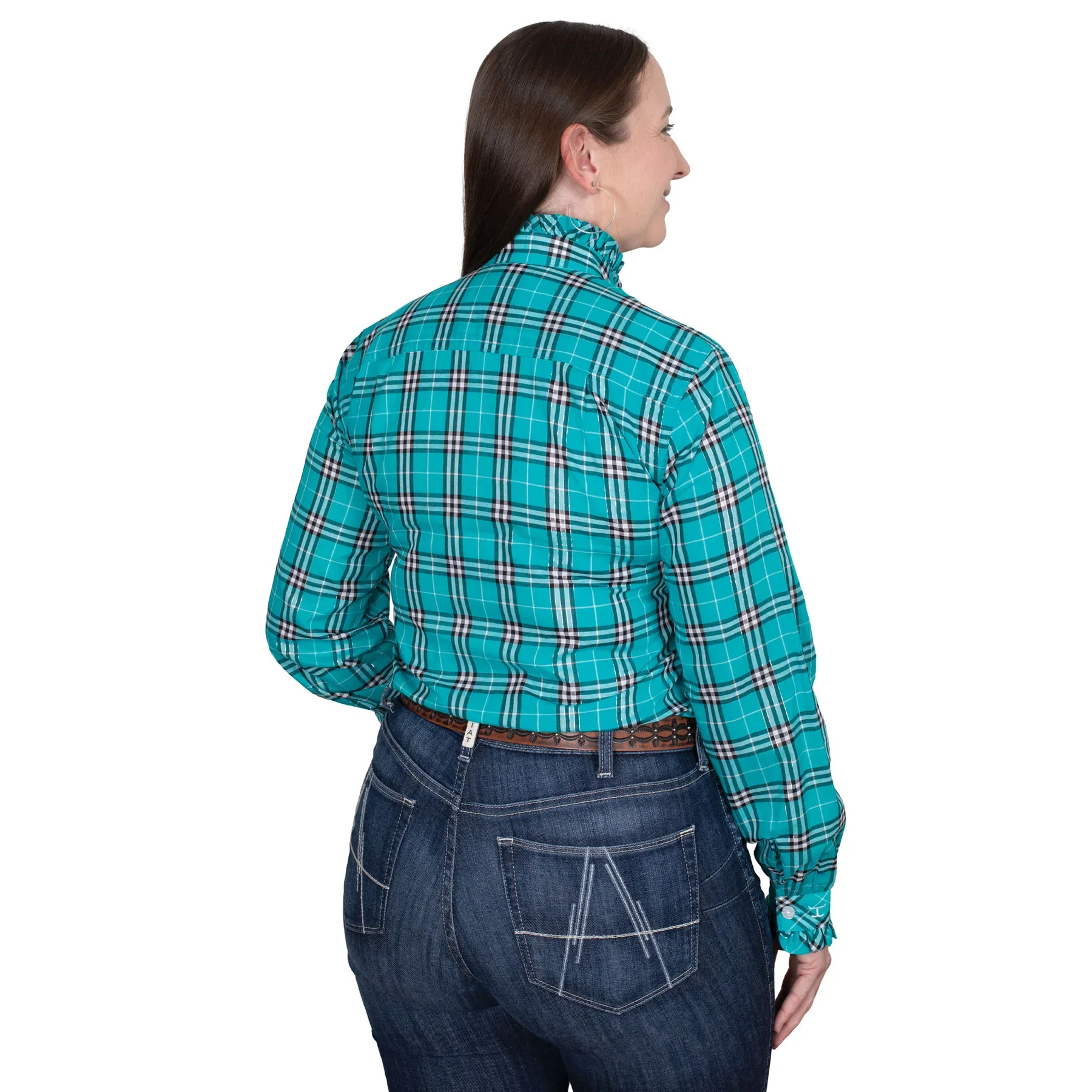 Just Country ABBEY Frills Full Button Workshirt - Image 14