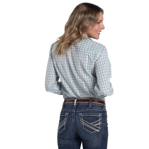 Just Country ABBEY Frills Full Button Workshirt - Image 8