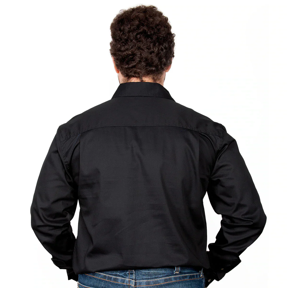 Just Country Mens Cameron Workshirt - Image 2