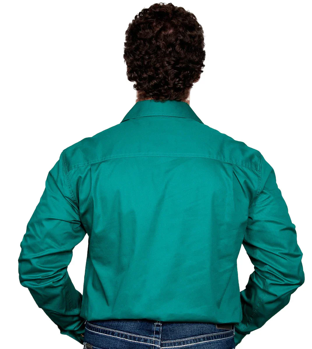 Just Country Mens Cameron Workshirt - Image 2