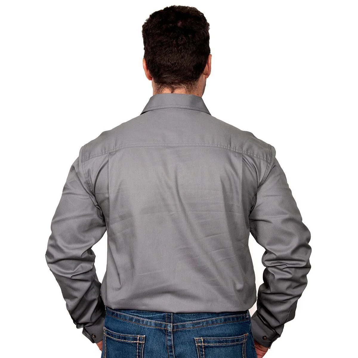 Just Country Mens Cameron Workshirt - Image 2