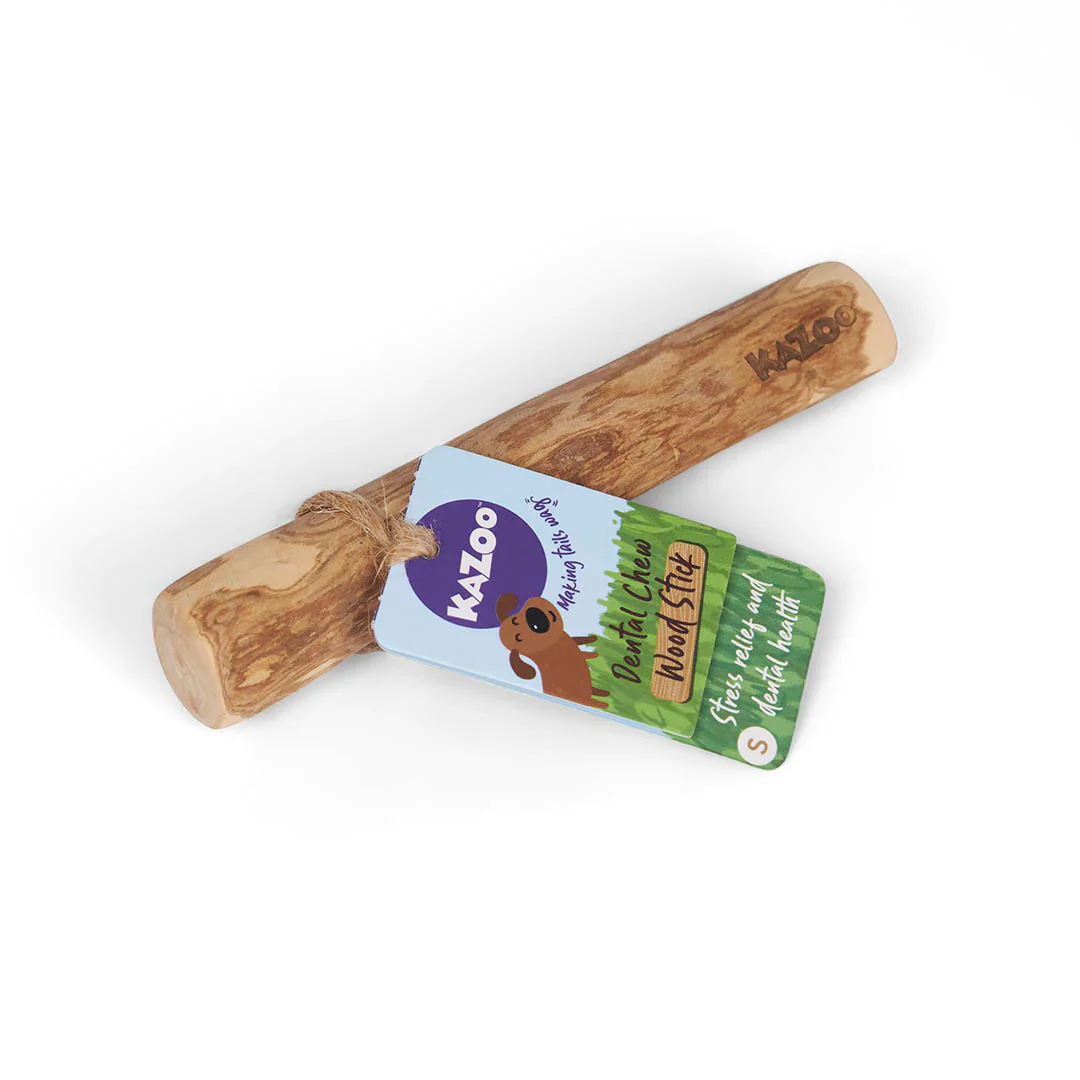 Kazoo Coffee Wood Chew Dog Toy - Image 6