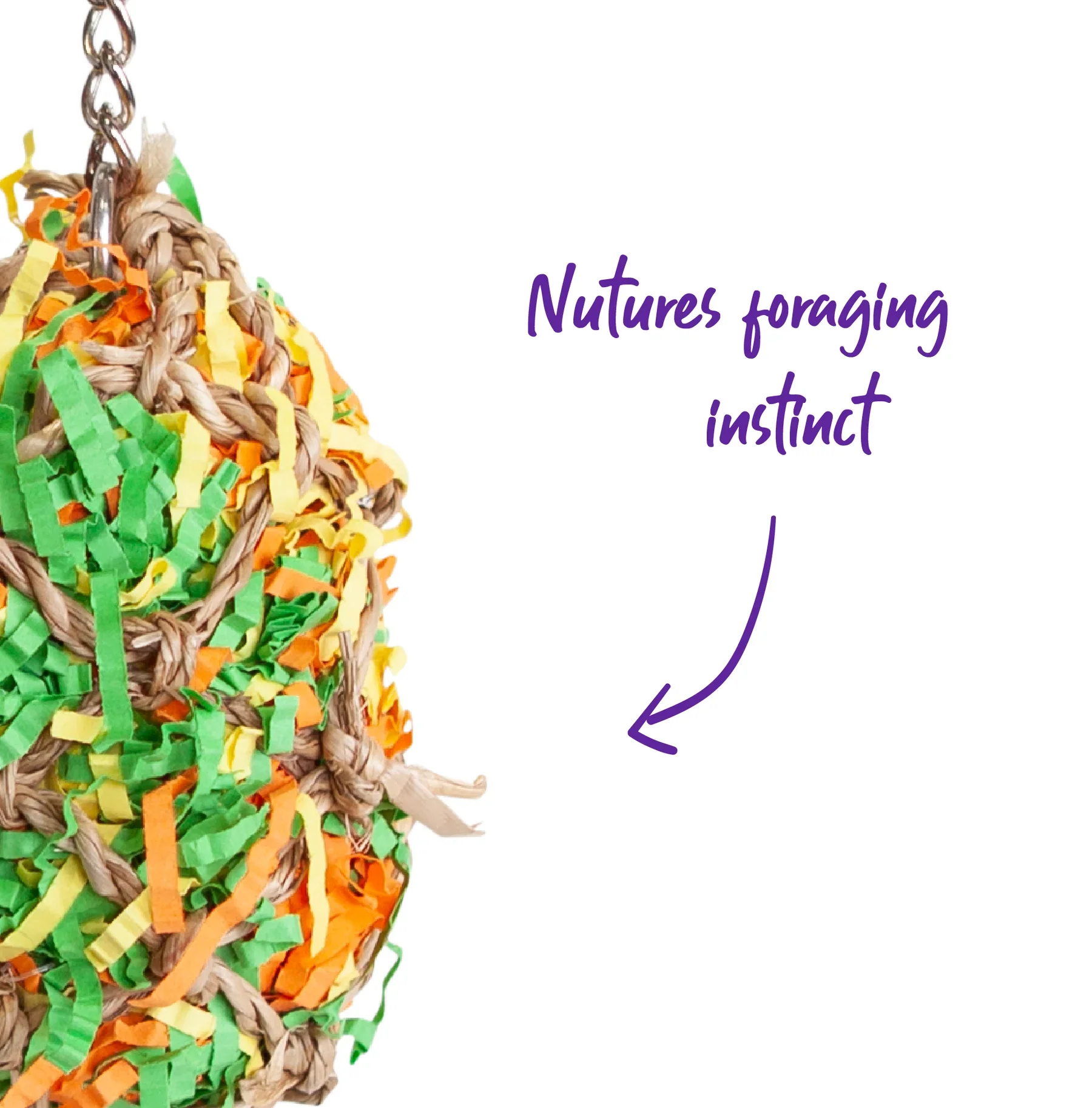 Kazoo Crinkle Ball with Bell - Image 3