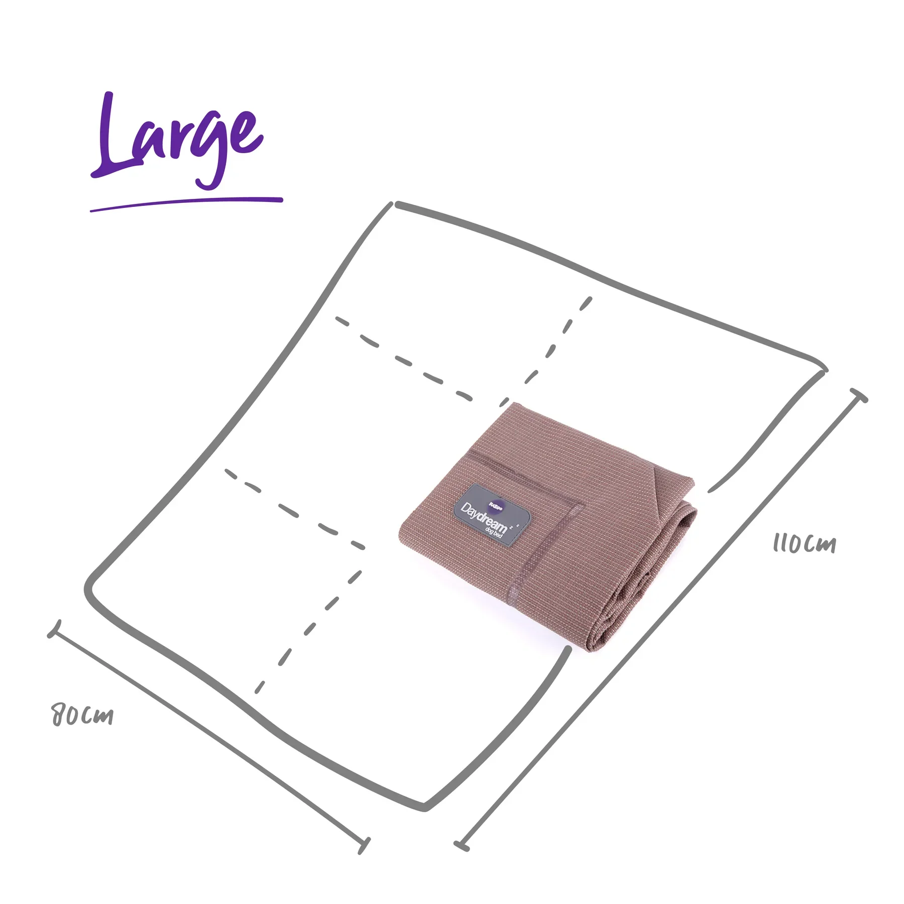 Kazoo Premium Outdoor Dog Bed Replacement Cover - Image 7