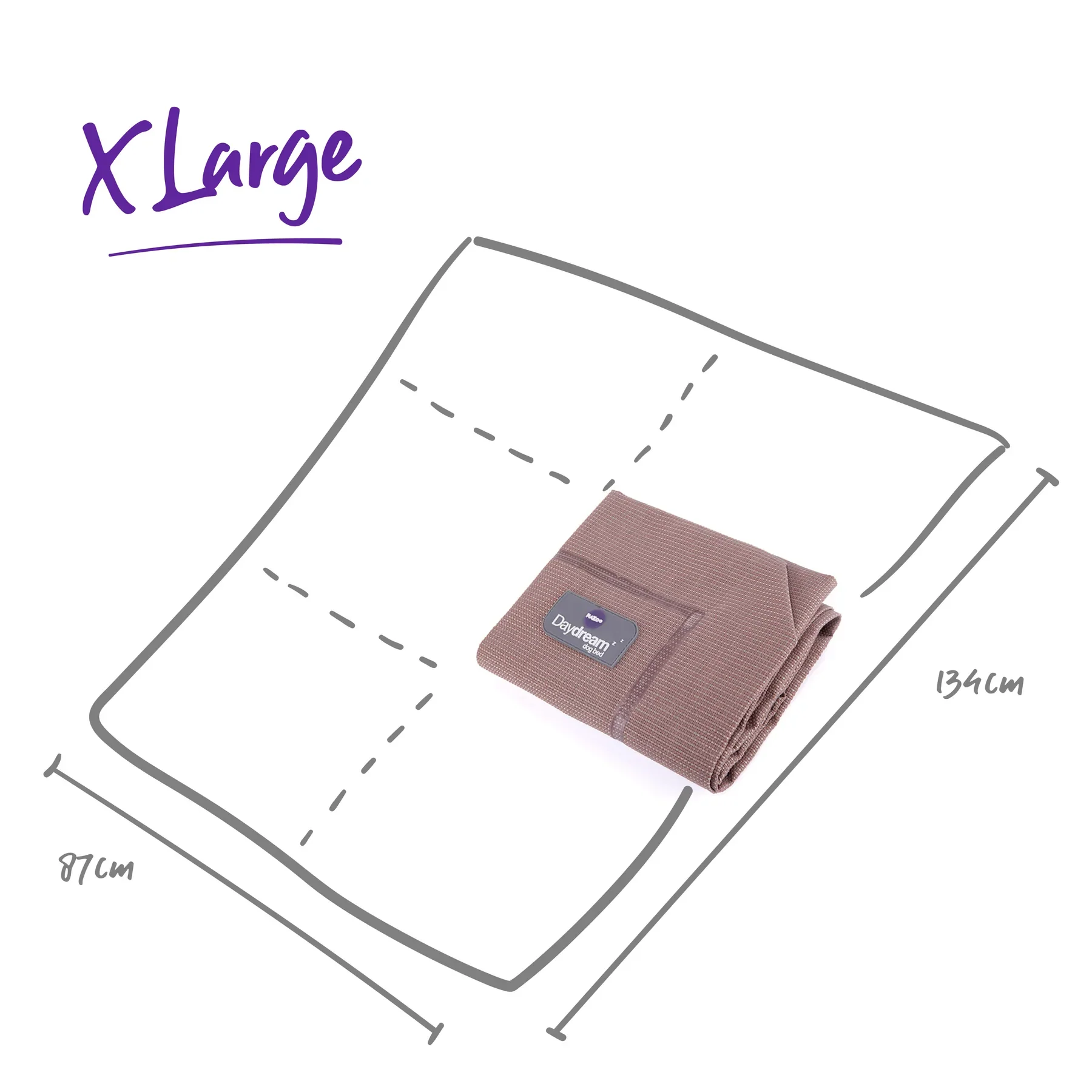 Kazoo Premium Outdoor Dog Bed Replacement Cover - Image 8