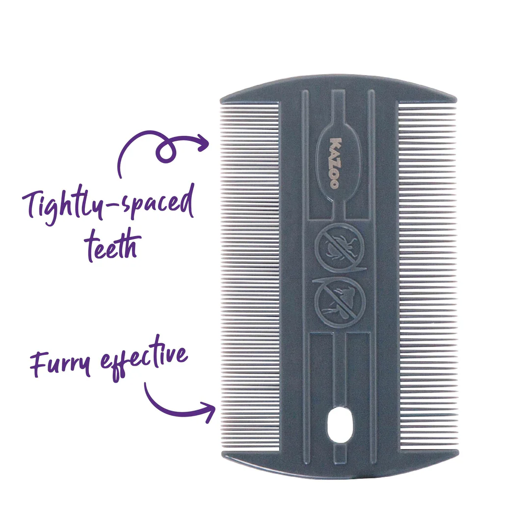 Kazoo Double Sided Flea Comb - Image 2