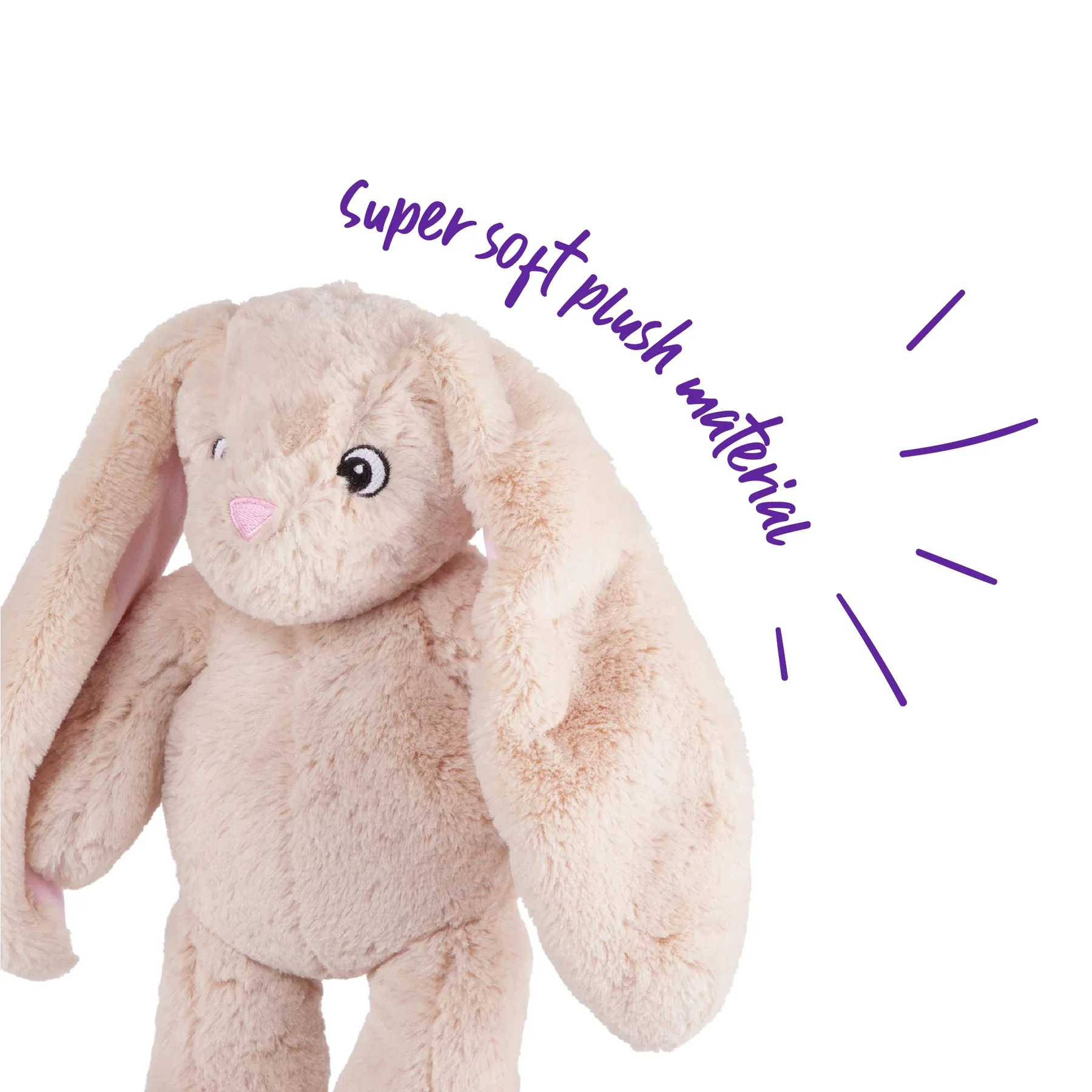 Kazoo Furries Long Eared Bunny Dog Toy - Image 5