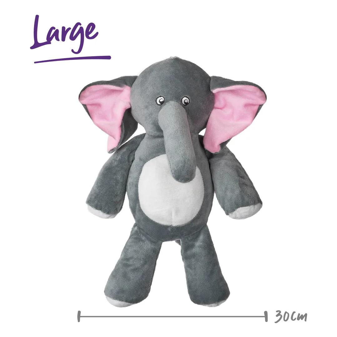 Kazoo Furries Long Eared Elephant Dog Toy - Image 4