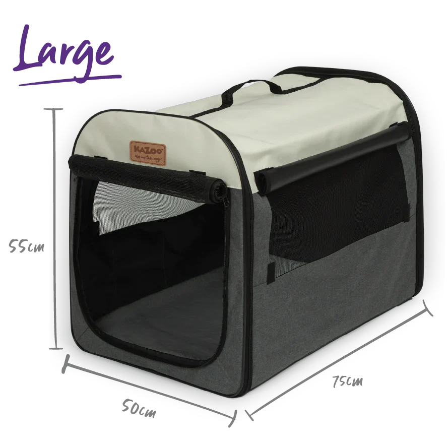 Kazoo Pop Up Pet Travel Crate - Image 8
