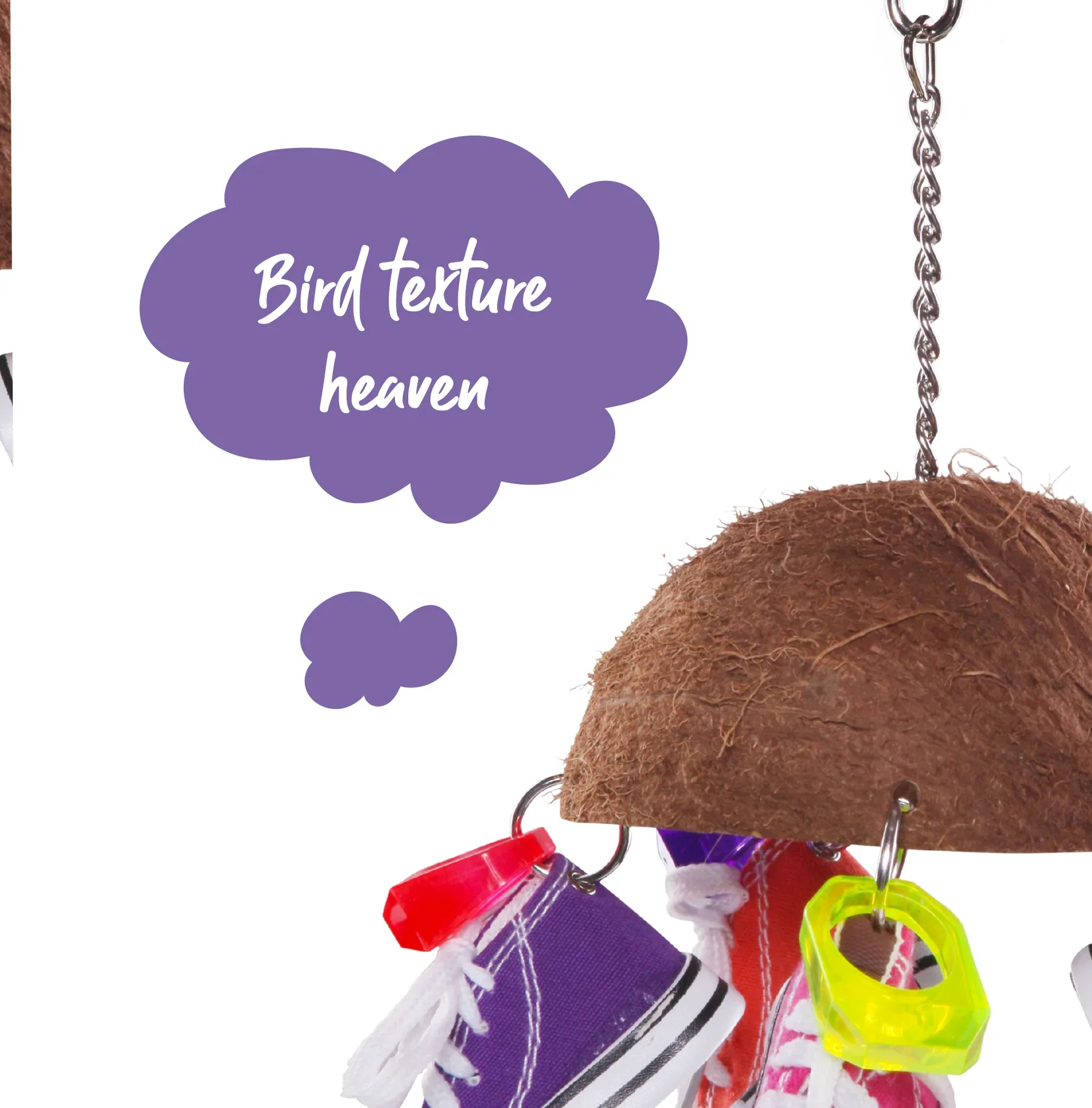 Kazoo Split Coconut Shell with Sneakers - Image 5