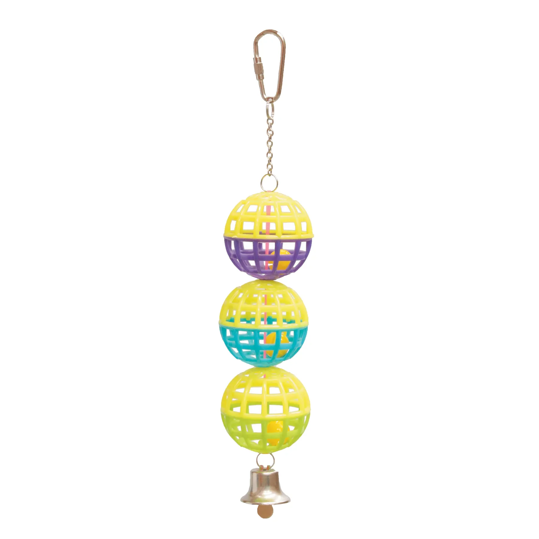 Kazoo Triple Cage Ball with Bell - Image 2