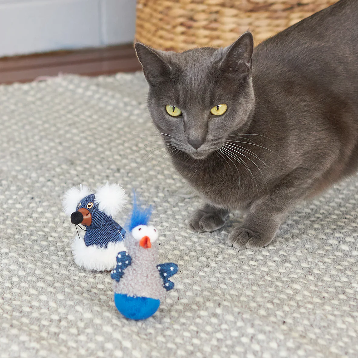 Kazoo Wobble Duck Cat Toy - Image 2