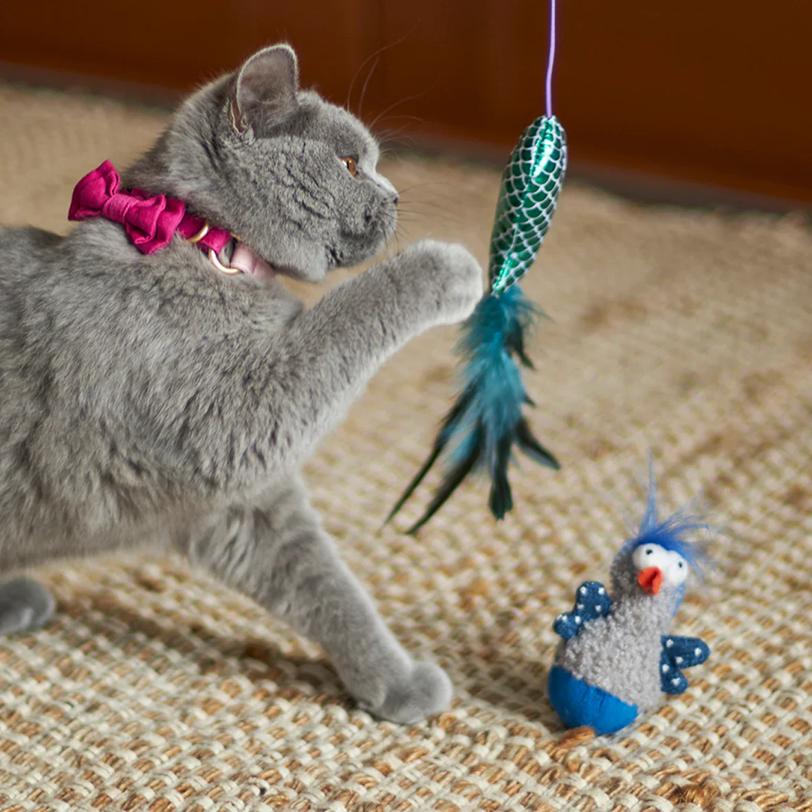 Kazoo Wobble Duck Cat Toy - Image 4