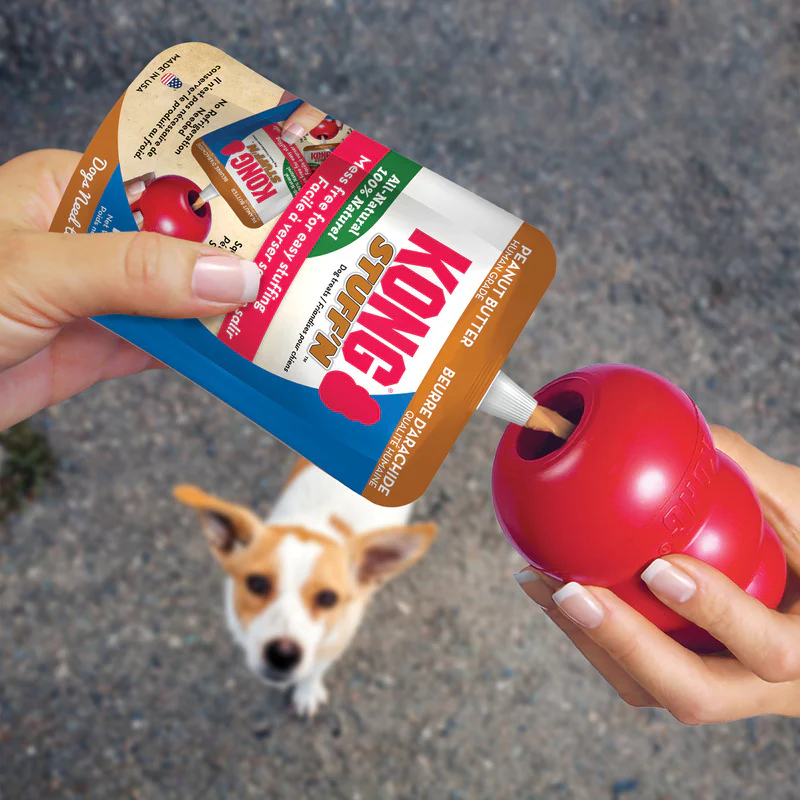 KONG Dog Stuffn All-Natural Peanut Butter Pouch - Image 3