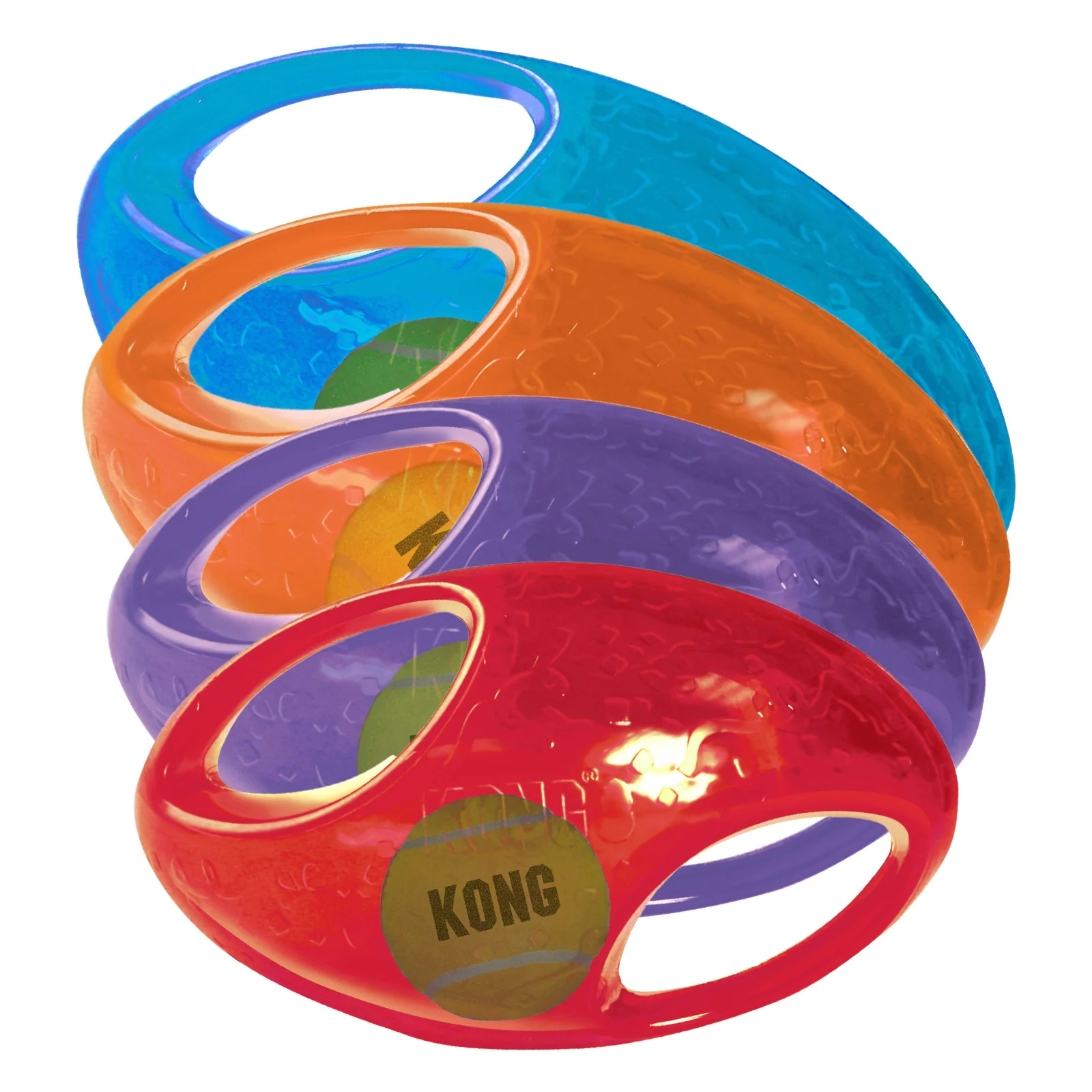 KONG Jumbler Football Dog Toy - Image 2