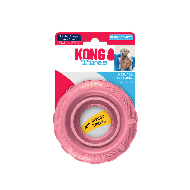 KONG Puppy Tires Dog Toy - Image 2
