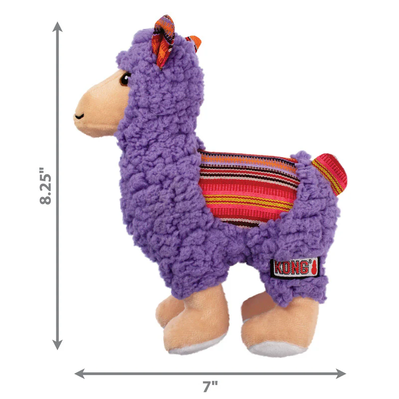 KONG Sherps Llama Dog Toy - Image 3