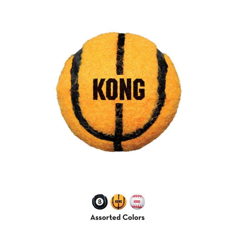 KONG Sports Balls 3pk Dog Toy - Image 3