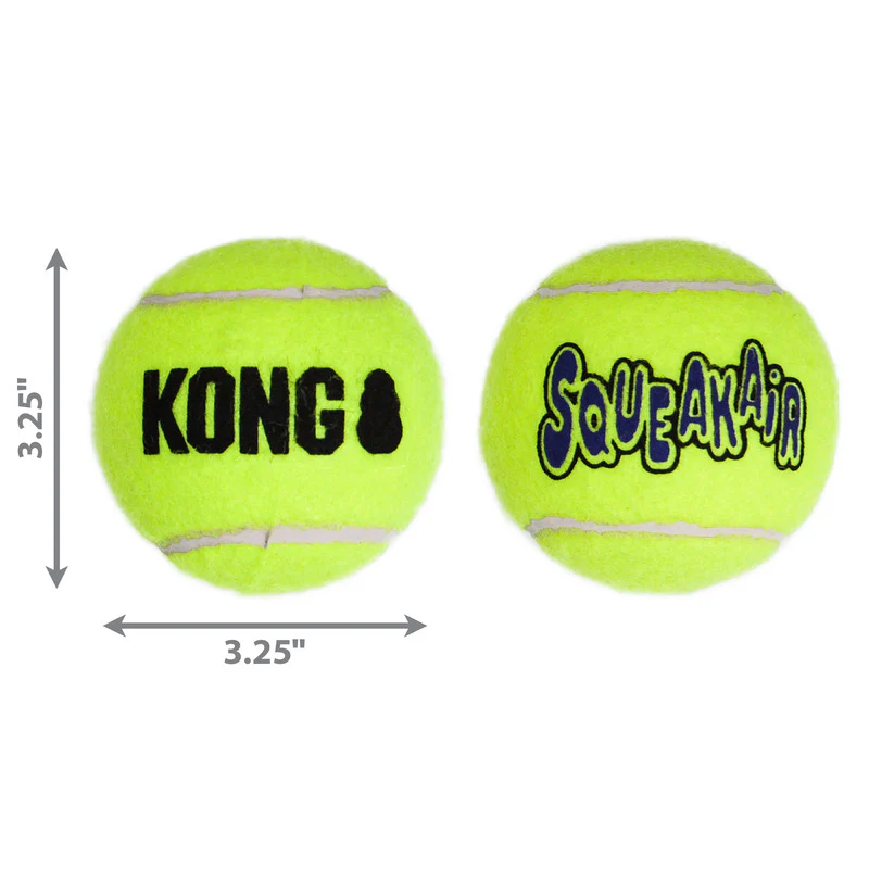 KONG AirDog Squeaker Balls Dog Toy - 2pk - Image 3