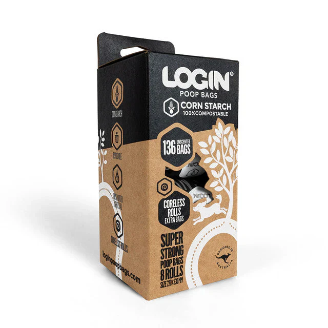 LOGIN Compostable Poo Bags - Image 2
