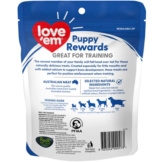 Love Em Liver Puppy Rewards Dog Treats - Image 2