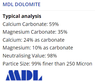 MDL Mudgee Dolomite Supplement - Image 2