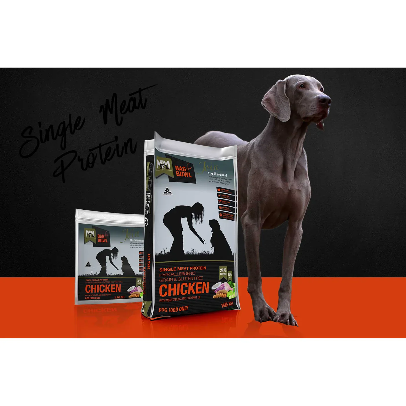 Meals for Mutts Single Protein Chicken Dry Dog Food - Image 2