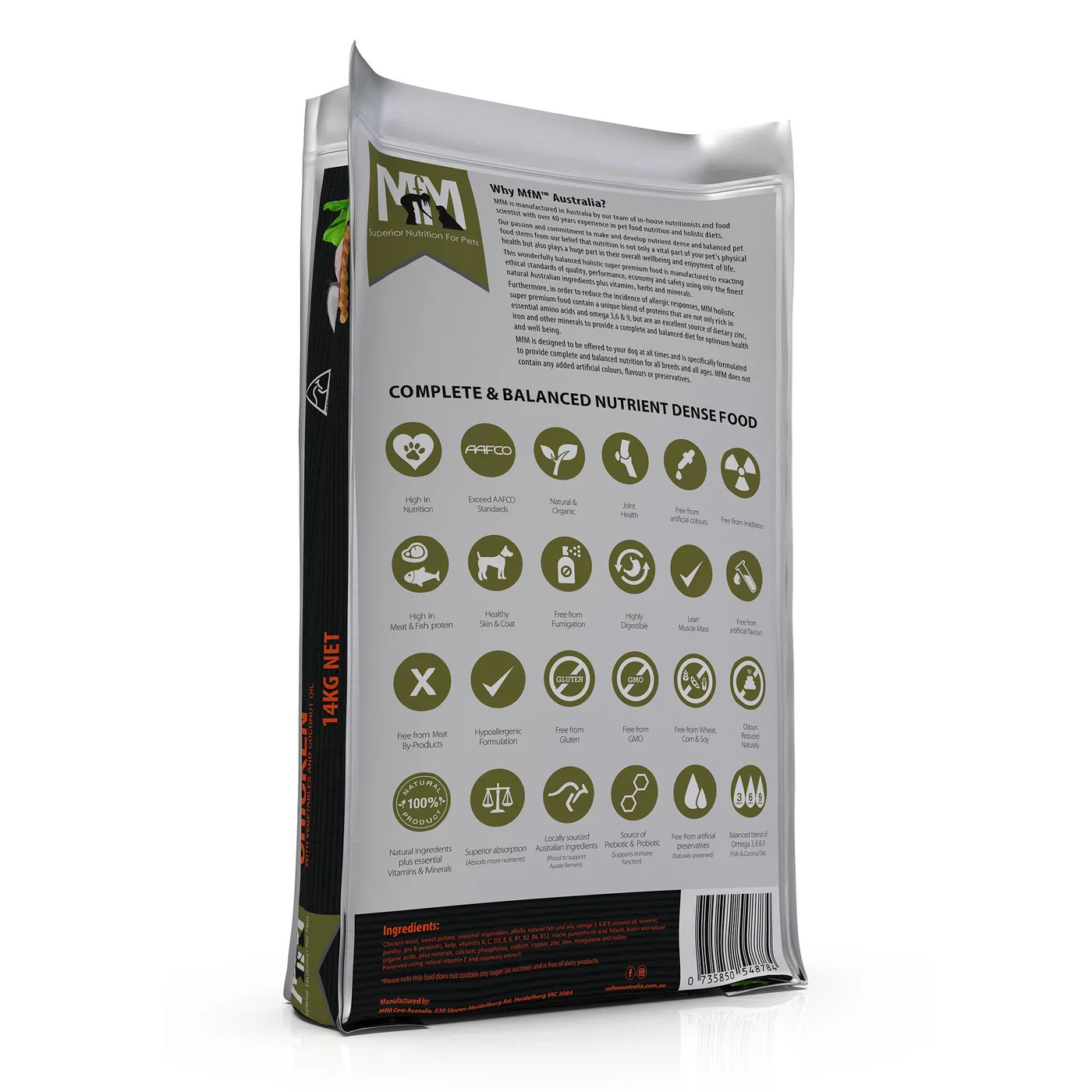 Meals for Mutts Single Protein Chicken Dry Dog Food - Image 4